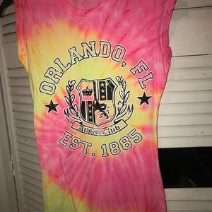 Tie dye tee never worn